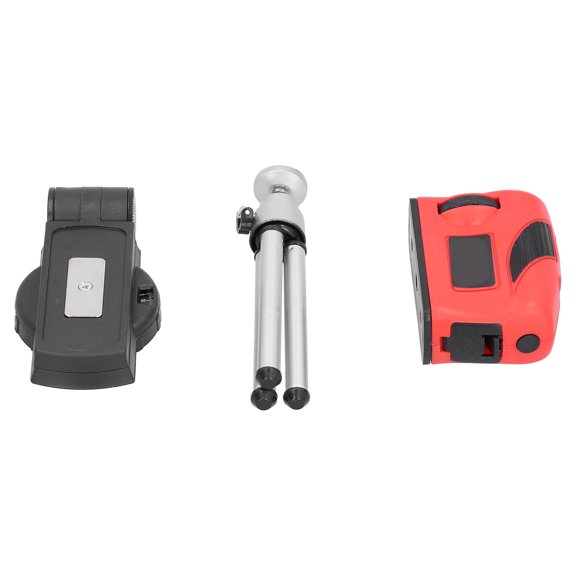ENYOUNG Red Beam Level Tool Professional 360 Degree Point Line Vertical Laser Leveling Layout Instrument Kit with Base Tripod Red Housing, 15 inches / 38.1 cm