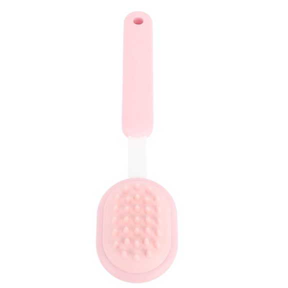 ENYOUNG Silicone Massage Hammer Long Handheld Telescopic Body Relaxation Double Sided Manual Back Knock Massager 11.4-15 inches / 29-38 cm