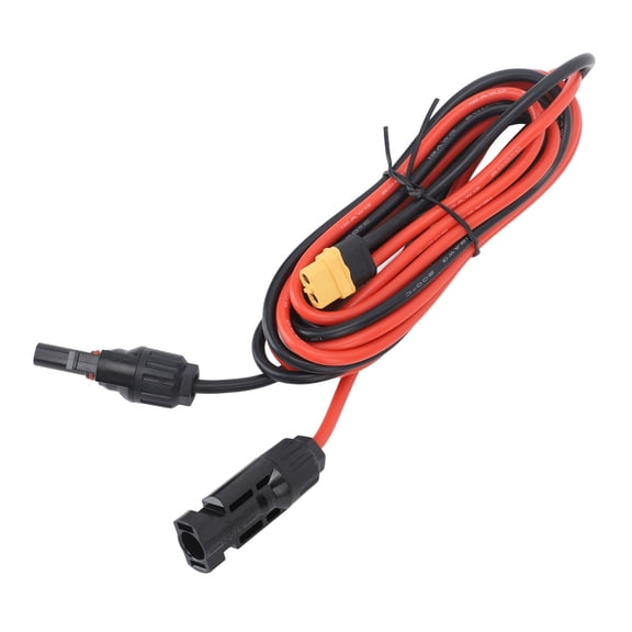ENYOUNG Solar Charge Cable Connector to XT60 Adapter for Panel Generator Portable Power Station Controller 12AWG 6.6ft / 2m