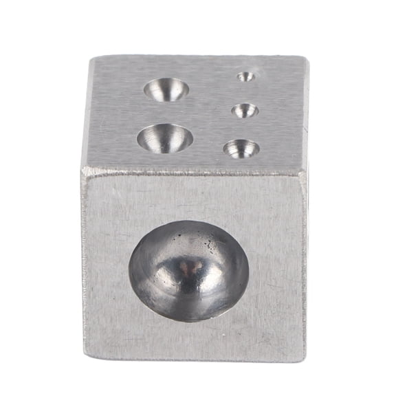 ENYOUNG Square Dapping Block Professional Jeweler Metal Forming Shaping Doming Tool for Jewelry Making, High Quality Alloy Steel Craft Tool for Shaping Metal, 1 x 1 in / 25 x 25 mm