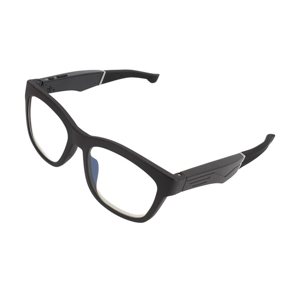 ENYOUNG Wireless Stereo Open Sound Glasses Anti Blue Light Blocking Noise Canceling TWS Bluetooth Headset Smart Eyeglasses with Earphones for Men Women, Black (6.69x3.15x1.57 in / 17.0x8.0x4.0 cm)
