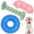 thumbnail image 1 of ENZZROA Dog Chew Toys for Puppy Teething, 3Pack 2-8 Months Puppies Teething Toys Soft & Durable Puppy Toys for Cleaning Teeth and Protects Oral Health Both Small Dogs & Medium Dog Suitable, 1 of 6