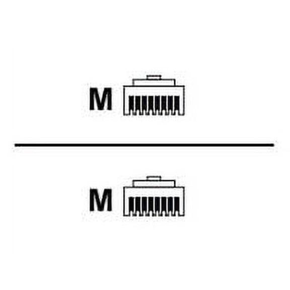 eNet Components Slim Jacket - Patch cable - RJ-45 (M) to RJ-45 (M) - 6 ft - UTP - CAT 6 - booted - white
