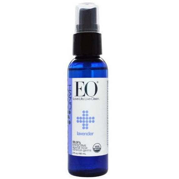 EO Hand Sanitizer Spray, Lavender, 2 Fl Oz