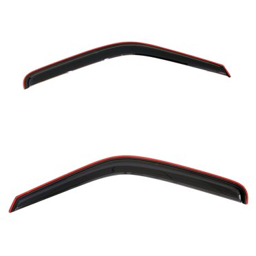 2pcs Dark Smoke Window Visor Rain Guards For Dodge Dakota 1987-1996