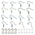 thumbnail image 1 of EOEMY 1 Box Stainless Steel French Earring Hooks With Jump Rings And Ear Nuts Diy Kit, 1 of 8