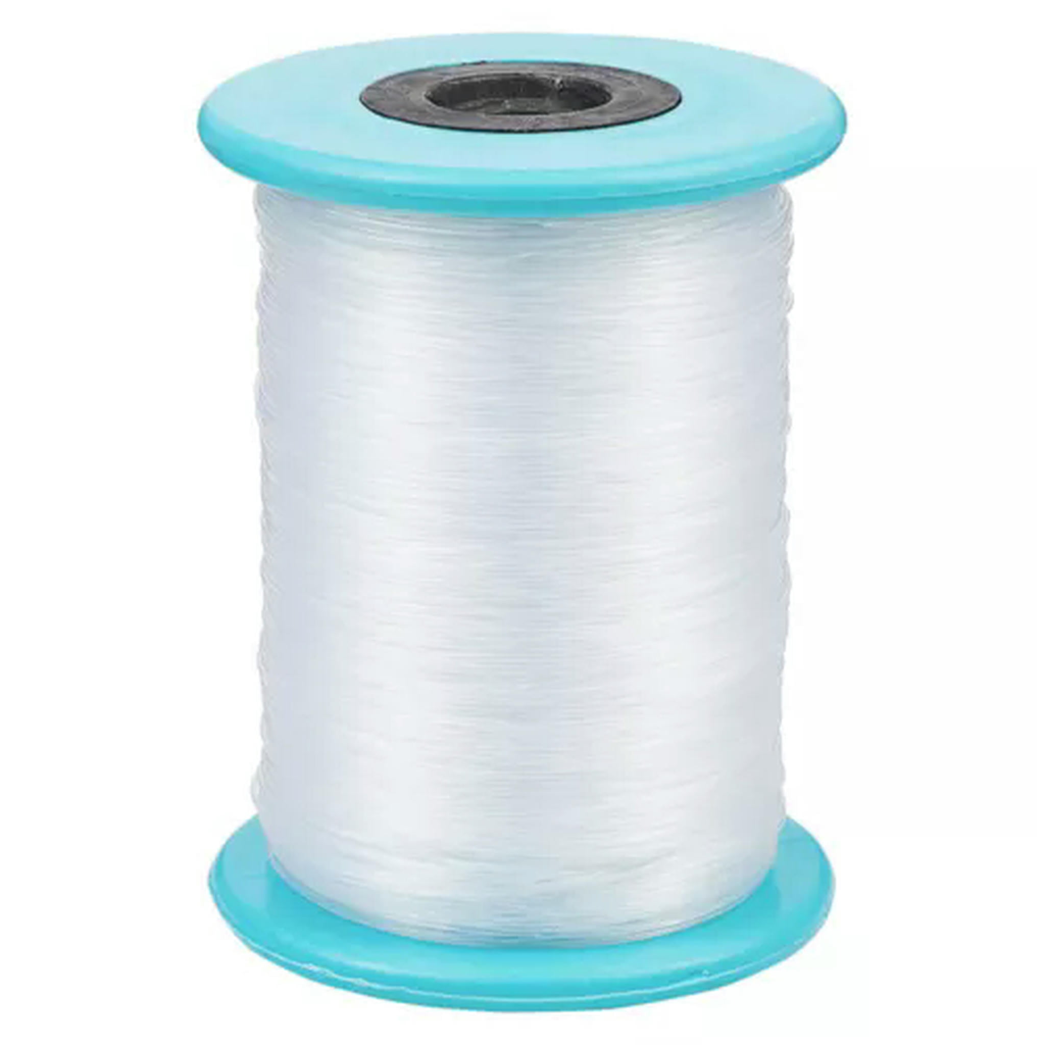 EOEMY 1 Roll White Fishing Thread Nylon Wire Beading Bracelet Cords String 0.2~0.8mm-0.7mm