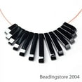 thumbnail image 1 of EOEMY 1 Strd Non-Magnetic Hematite Beads Rectangle Smooth Gemstone Pendants 12~29.5mm, 1 of 2