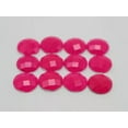 thumbnail image 1 of EOEMY 100 Neon Color Flatback Acrylic Round Rhinestone Gems 10mm No Hole Pick Color-Neon Hot Pink, 1 of 8