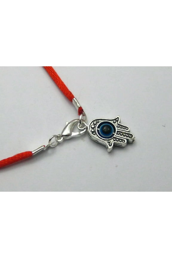 100 Red String Kabbalah Evil Eye Hamsa Hand Charms Good Luck Bracelets 20Cm