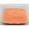 thumbnail image 1 of EOEMY 10000 Ceylon Light Orange Glass Beads 1.5mm (12/0) + Storage Box Craft Diy, 1 of 4