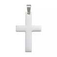 thumbnail image 1 of EOEMY 10Pcs 304 Stainless Steel Latin Cross Pendants Smooth Big Dangle Charms 36.5mm-Stainless Steel Color, 1 of 9