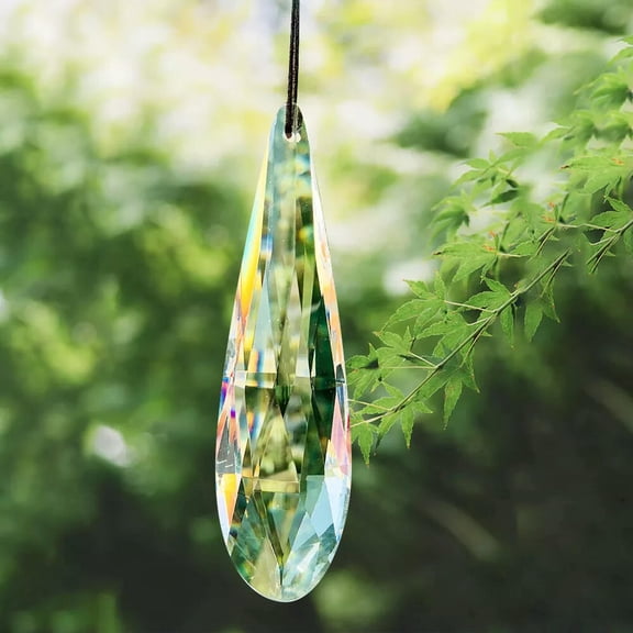 EOEMY 120mm Slender Angel Tear Crystal Magic Wall Decoration Chandelier Accessory