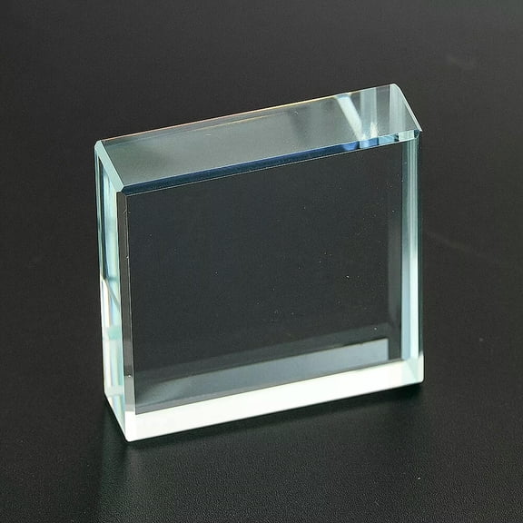 EOEMY 1Pc 50mm Square Display Table Crystal Base Home Decoration