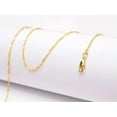 thumbnail image 1 of EOEMY 1Pcs 16-30Inches Jewelry 18K Gold Filled "Water Wave" Chain Necklace Pendants-26, 1 of 4