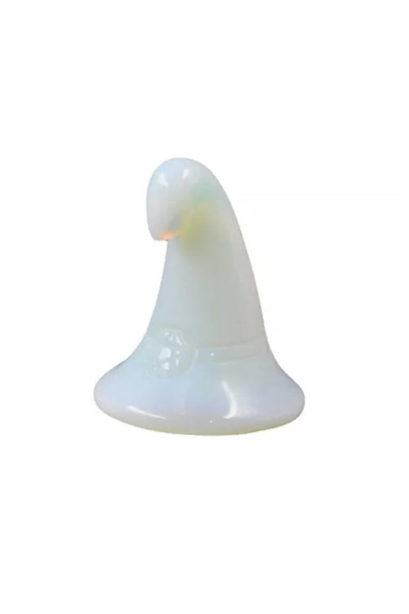 2'' Natural Energy Raw Wizard Hat Quartz Carved Crystal Chakra Healing Gemstone-Opal Quartz-1Pc