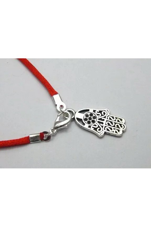 20 Red String Evil Eye Hamsa Hand "Star Of David" Charms Good Luck Bracelets-D: Eye "Star Of David" Charm