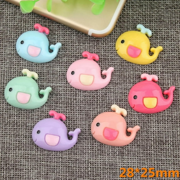 EOEMY 25 Flatback Resin Cute Panda Head Cabochon 20X18mm Scrapbooking Craft Diy