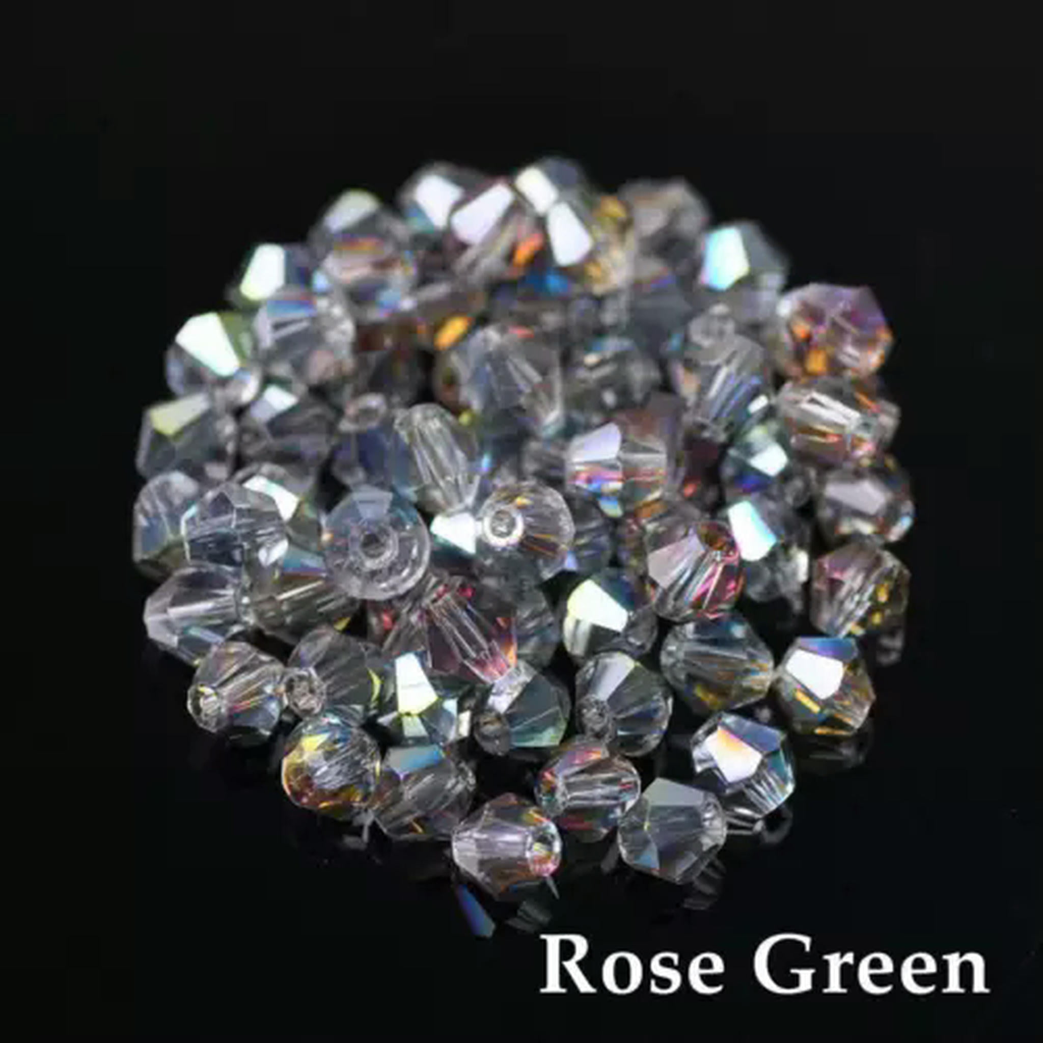 3mm 4mm 6mm 8mm 10mm Cubo Quadrato Sfaccettato Ceca Cristallo Di Vetro Sciolto Artigianato Perline Commercio All'ingrosso Lotto Per La Creazione Di - Foto 14