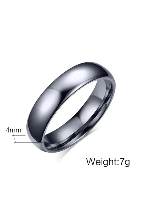 4mm/6mm Tungsten Carbide Wedding Couple Rings Men Women Silver Jewelry Size 5-14