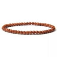 thumbnail image 1 of EOEMY 4mm Chakra Beads Energy Bracelet Natural Round Agates Onyx Stone Women Bracelets-Sandstone-21Cm, 1 of 3