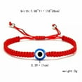 thumbnail image 1 of EOEMY Fashion Turkish Lucky Evil Eye Bracelets Women Handmade Braided Rope Wholesale-#6 Lucky Evil Eye, 1 of 9