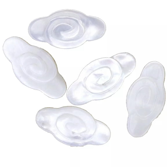 EOEMY 5 Pcs 10mmx20mm White Shell Cloud Flower Mother Of Pearl Loose Bead Jewelry Diy