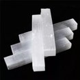 thumbnail image 1 of EOEMY 50-110mm Natural Quartz Selenite Stick White Gypsum Crystal Point Wand Obelisk-70-90mm-10Pcs, 1 of 4