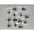 thumbnail image 1 of EOEMY 500 Silver Acrylic Heart Flower Butterfly Pyramid Flatback Rhinestone Gems 8mm-Flower, 1 of 9