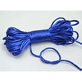 thumbnail image 1 of EOEMY 55 Yards Chinese Satin Silk Knot Cord 3mm Rattail Thread Rope Necklace Craft-Royal Blue, 1 of 9