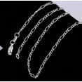 thumbnail image 1 of EOEMY 5Pcs 16-30” Wholesale Jewelry Lot 925 Silver Figaro Chain Necklace For Pendant-22, 1 of 4