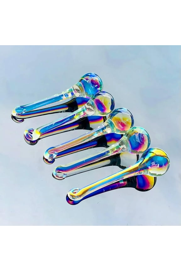 5X 80mm Aurora Water Drops Crystals Pendants For Chandeliers Crystal Accessories