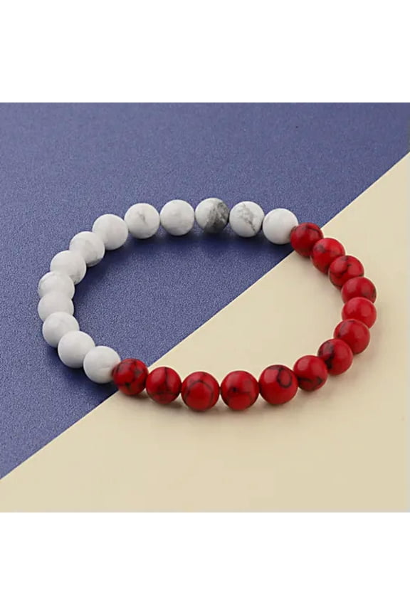 8mm 7 Chakra Men'S Hematite Natural Stone Lion Buddha Beaded Charm Bracelet Gift-176-53