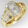 thumbnail image 1 of EOEMY 925 Silver Filled Cubic Zirconia Rings Fashion Women Wedding Jewelry Size 6-10-8-Silver, 1 of 6