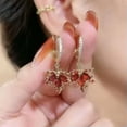 thumbnail image 1 of EOEMY 925 Silver Wedding Drop Dangle Earrings Women Gorgeous Cubic Zirconia Jewelry-#2, 1 of 5