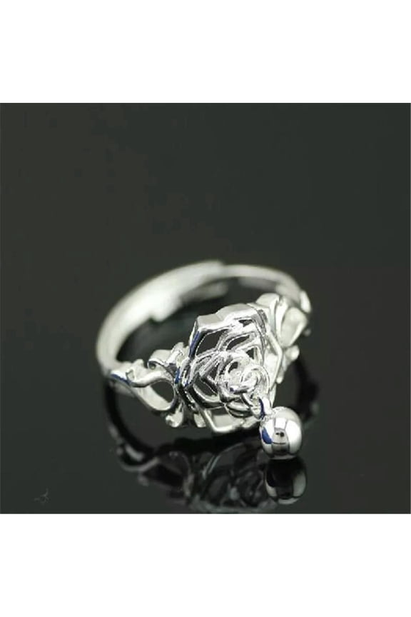 925 Solid Sterling Silver Plated Women/Men New Fashion Ring Gift Size Open H203