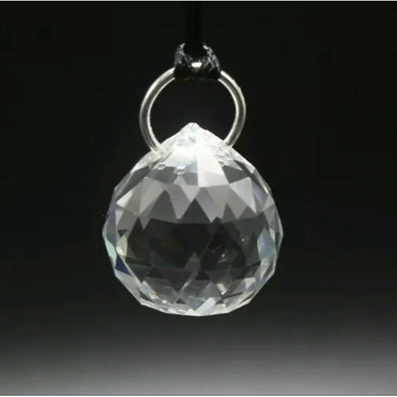 EOEMY A K9 Clear Crystal Faceted Ball Prism Suncatcher 20mm 30mm 40mm Feng Shui-40mm