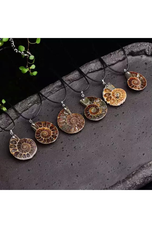 Aaa Natural Quartz Crystal Point Stone Pendant Energy Healing Necklace Amulet Us-Conch S