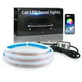 thumbnail image 1 of EOEMY App Control Car Led Hood Light Led Daytime Running Light Strip Flexible Dynamic-180Cm, 1 of 9