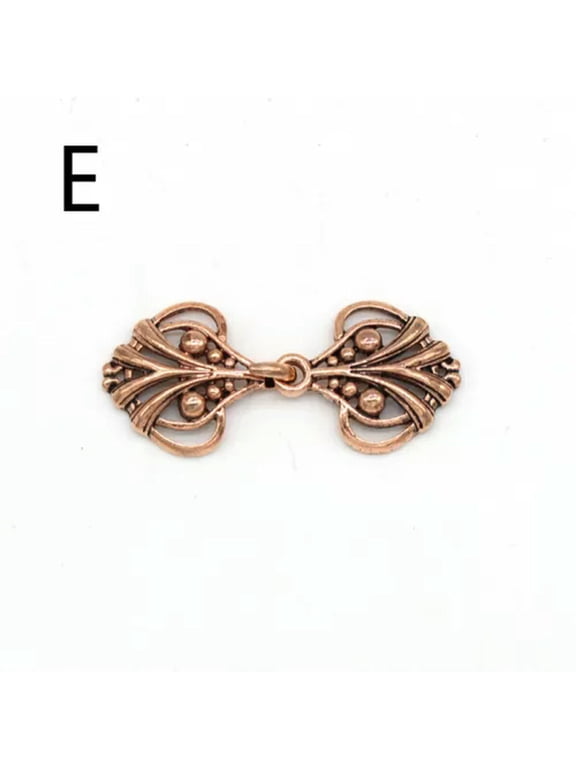 Cardigan Sweater Shawl Clip Fastener Cloak Clasp Buckle Pins Brooch Accessories-E