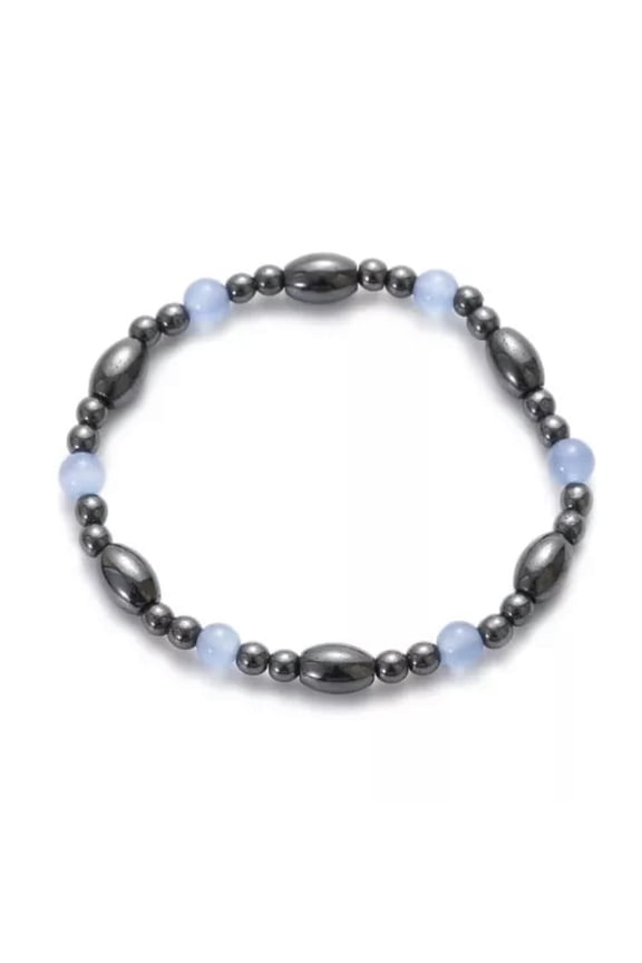 Charm Therapy Health Care Magnet Hematite Beads Bracelet Fashion Men Jewelry-Hematite8