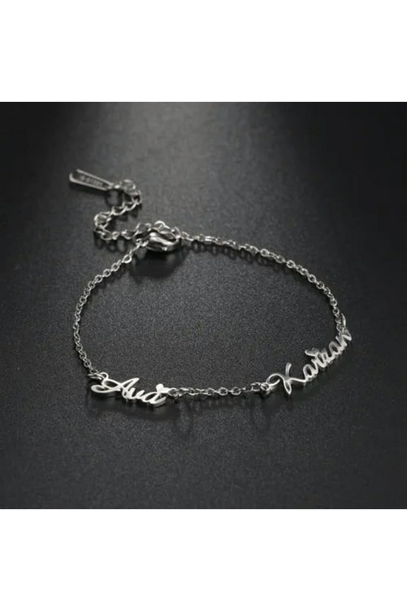 Custom Multiple Name Bracelet Gold Bracelet For Women Family Gift Jewelry