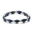 thumbnail image 1 of EOEMY Double Hematite Tiger'S Eye Natural Bracelets Men Women Charm Bracelets Jewelry-Hematite #3, 1 of 3