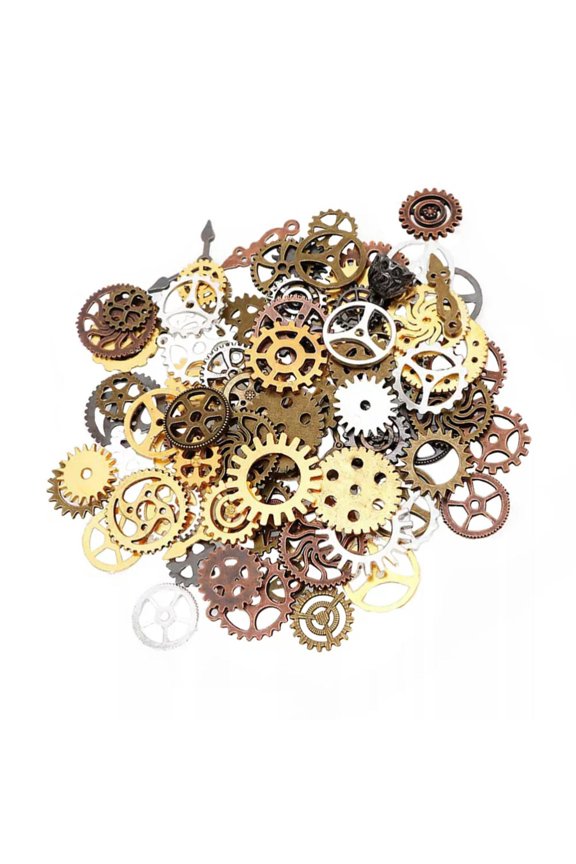 Engranajes De Metal Para Steampunk Gears Toy Keychain Accessories Diy