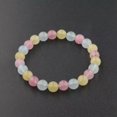 thumbnail image 1 of EOEMY Fashion 8mm Handmade Mixed Natural Gemstone Reiki Round Beads Charm Bracelets-176-67, 1 of 2