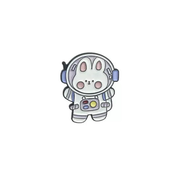 EOEMY Fashion Cartoon Enamel Lapel Collar Pin Corsage Brooch Pin Lovely Jewelry Gift-99.Rabbit