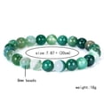 thumbnail image 1 of EOEMY Fashion Women'S Natural Stone Turquoise Beaded Turtle Charm Bracelet Lucky Gifts-Green Mix Bracelet, 1 of 9