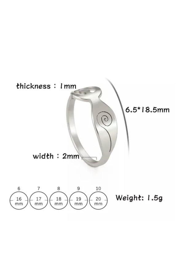 Goddess Rings Moon Wicca Witchcraft Magic Religious Finger Ring Jewelry