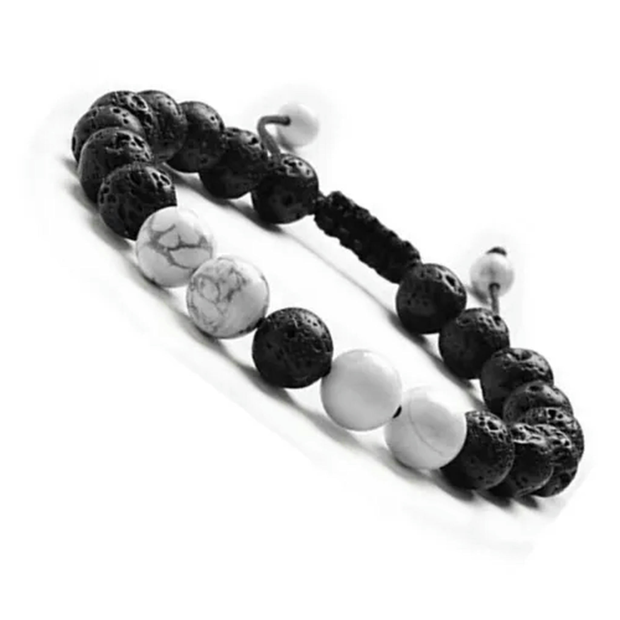 EOEMY Handmade Lava Rock Stone Essential Oil Diffuser Braided Rope Yoga ...