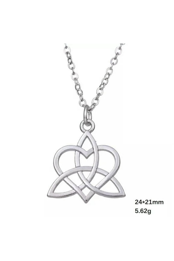 Irish Celtics Knot Pendant Necklace Simple Fashion Wicca Viking Jewelry